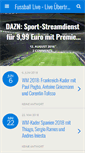 Mobile Screenshot of fussball-liveinfos.de